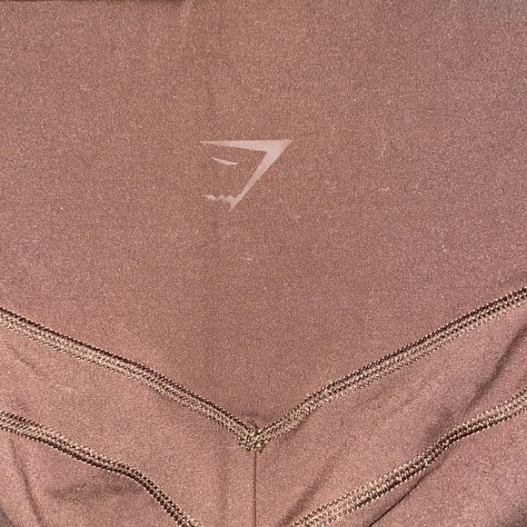Whitney Simmons x Gymshark - Cycling Shorts - Dandelion Brown - Picture 6 of 8